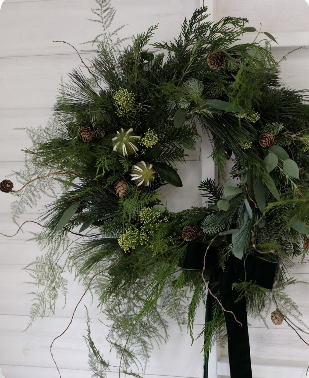 Scandinavische kerstkrans - Lisel Horbach