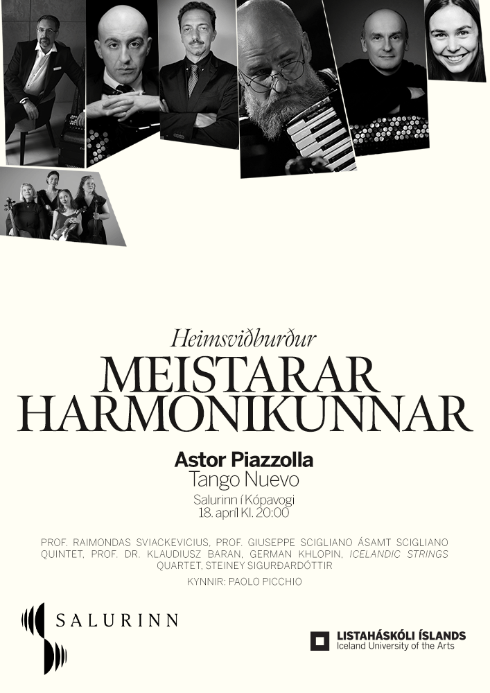 Meistarar Harmonikunnar | Astor Piazzolla - Tango Nuevo