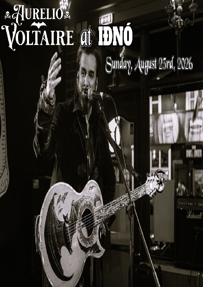 Aurelio Voltaire á Iðnó