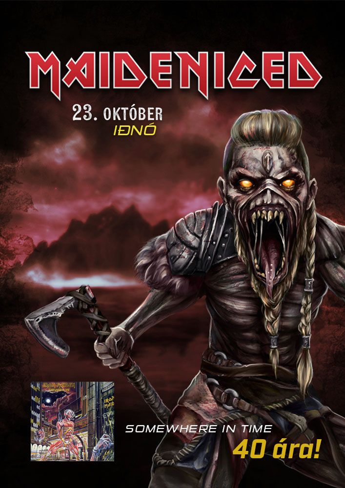 MaidenIced - Somewhere in Time í Iðnó