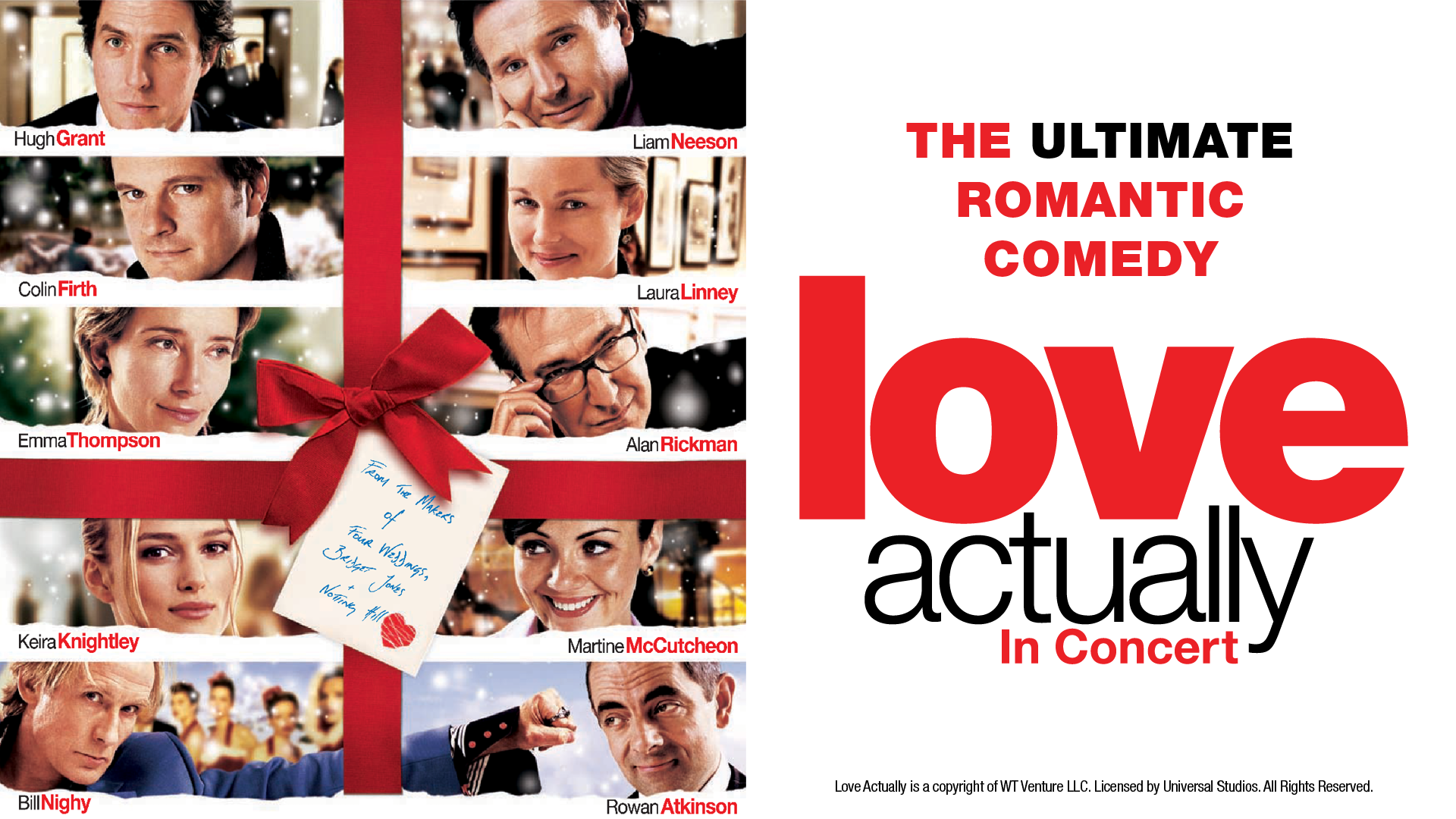 Bilde for arrangement Love Actually - in Concert