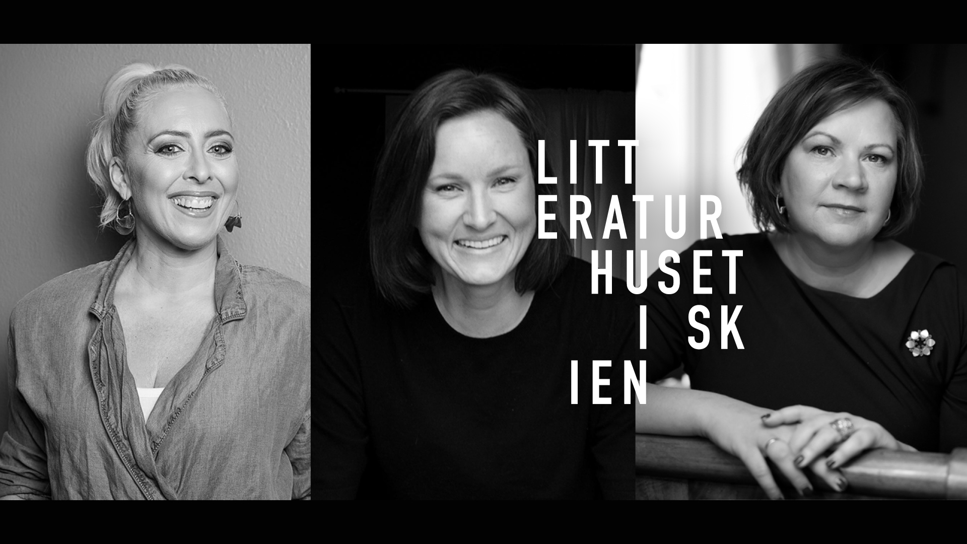 Litteraturhuset: Agnes Ravatn, Guri I. Viken og Mona B. Riise
