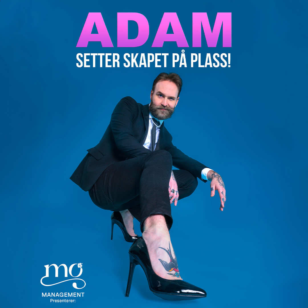 Adam setter skapet på plass