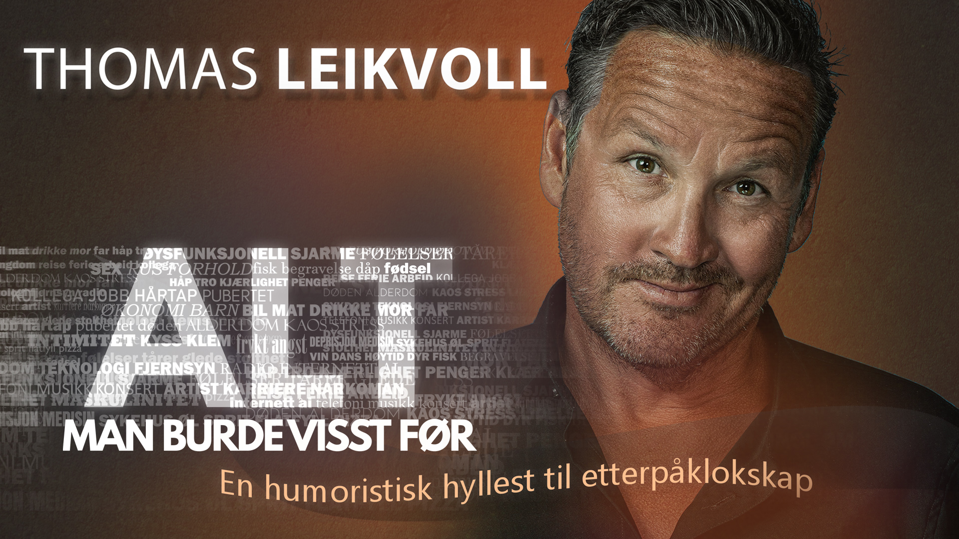 Bilde for arrangement ALt man burde visst før - Et standup-show