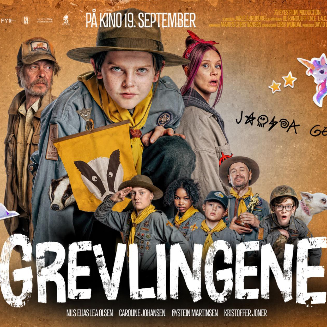 Gratis familiekino: Grevlingene