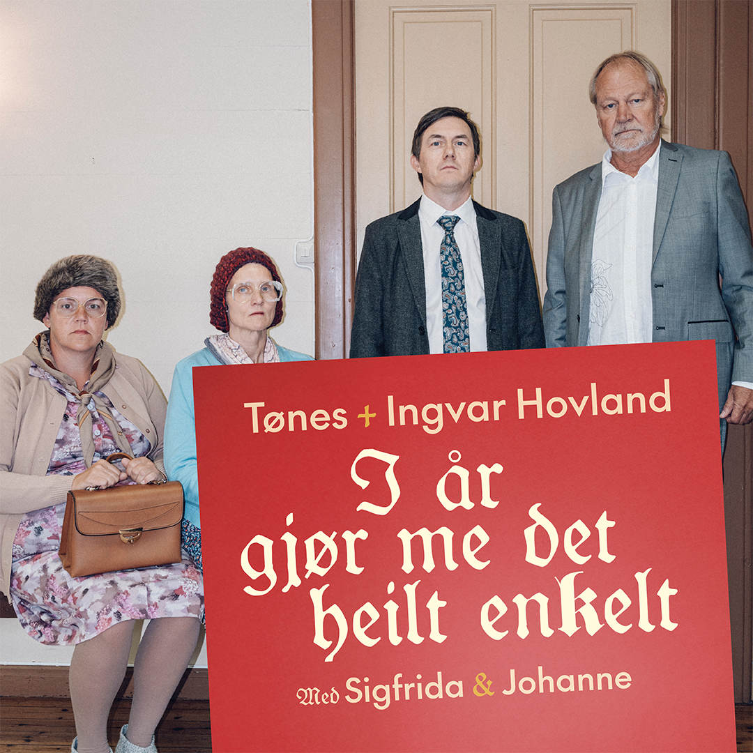 I år gjør me det heilt enkelt – ein slags julekonsert med Tønes og Ingvar Hovland
