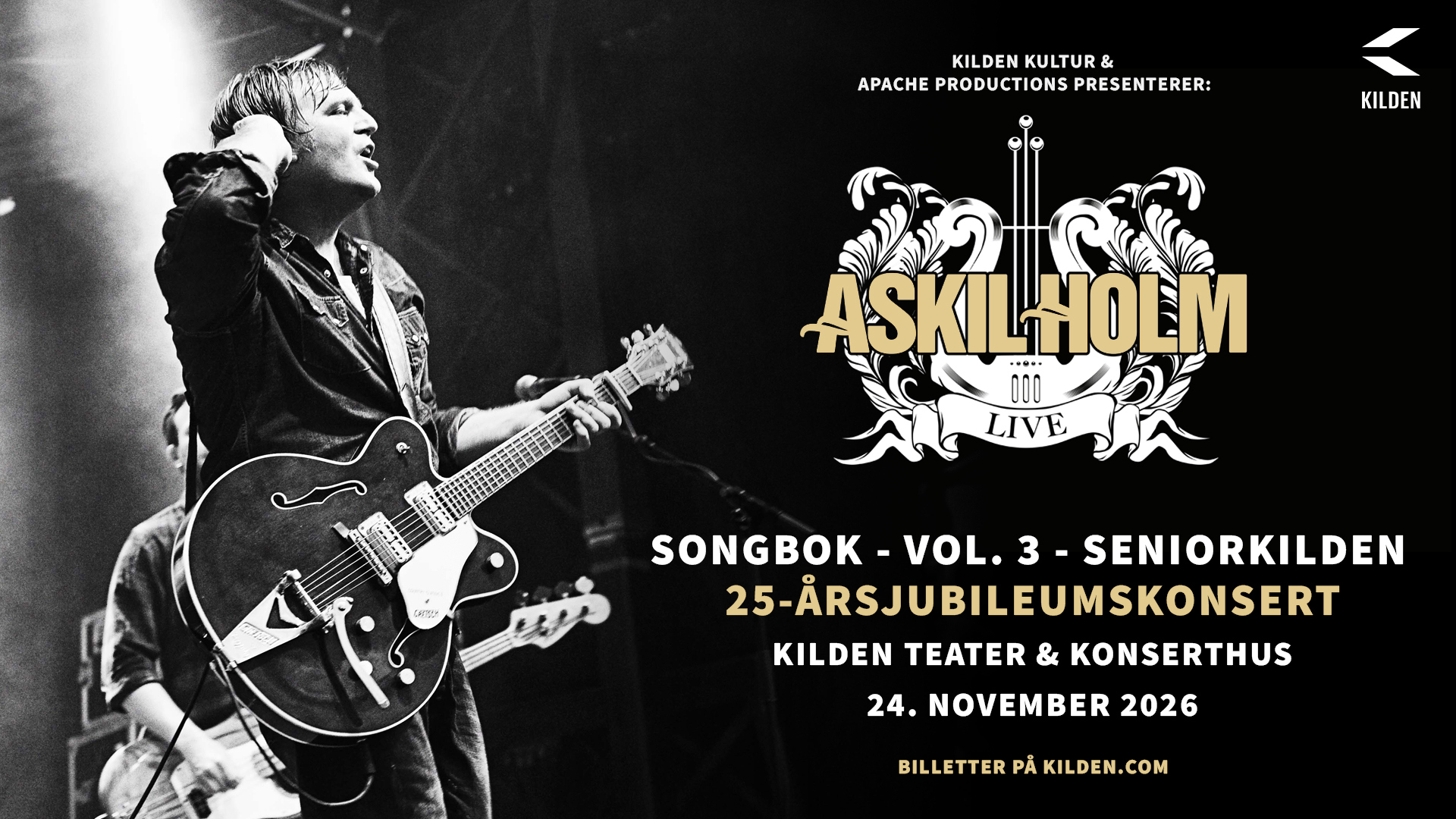 Bilde for arrangement SONGBOK – VOL. 3 - Askil Holm 25-årsjubileumskonsert