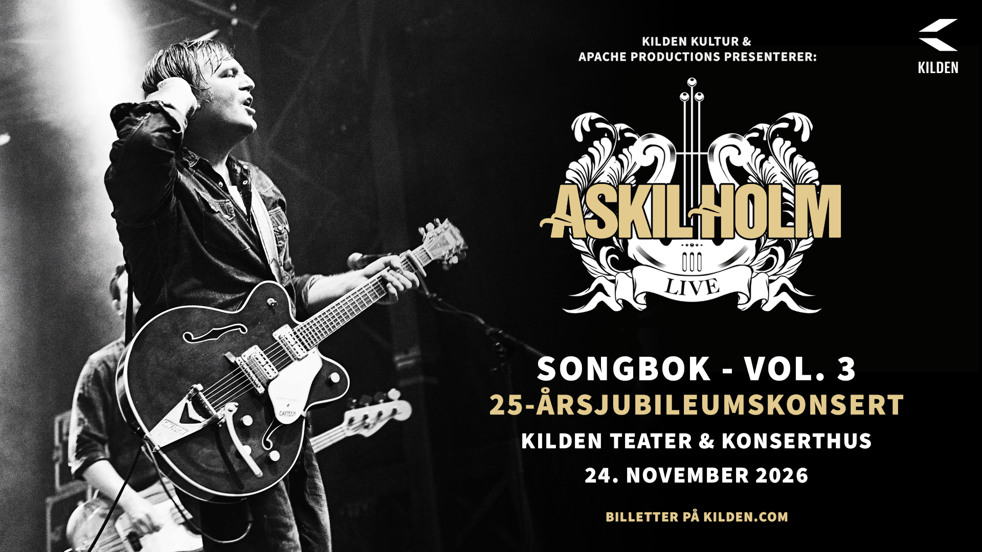 Bilde for arrangement SONGBOK – VOL. 3 - Askil Holm 25-årsjubileumskonsert