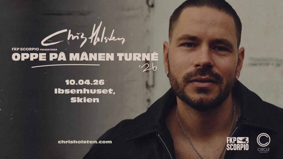 Chris Holsten – Oppe på Månen Turné ’26