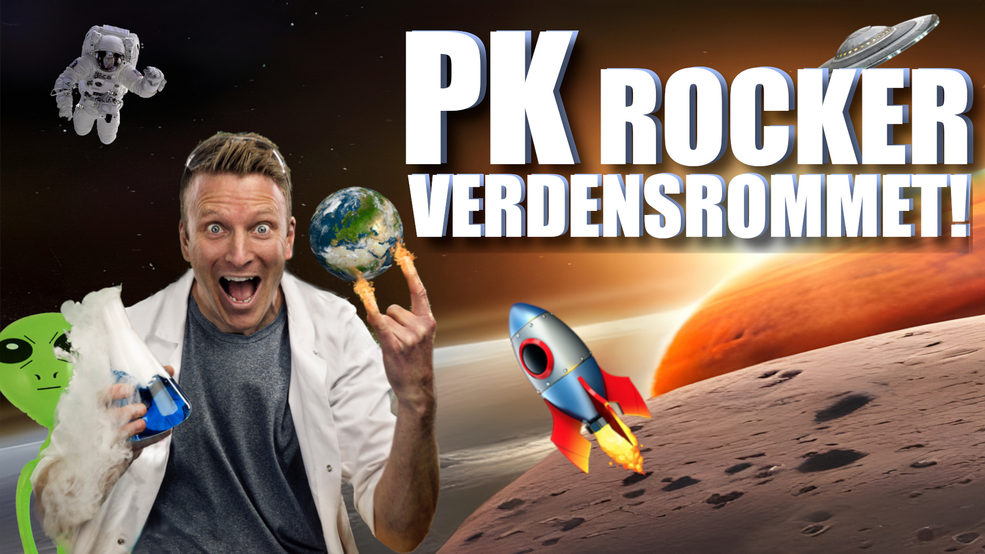 Bilde for arrangement PK rocker verdensrommet!