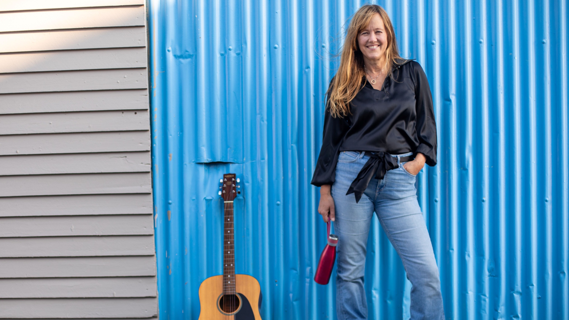 Sexy nok. Iren Reppen med band