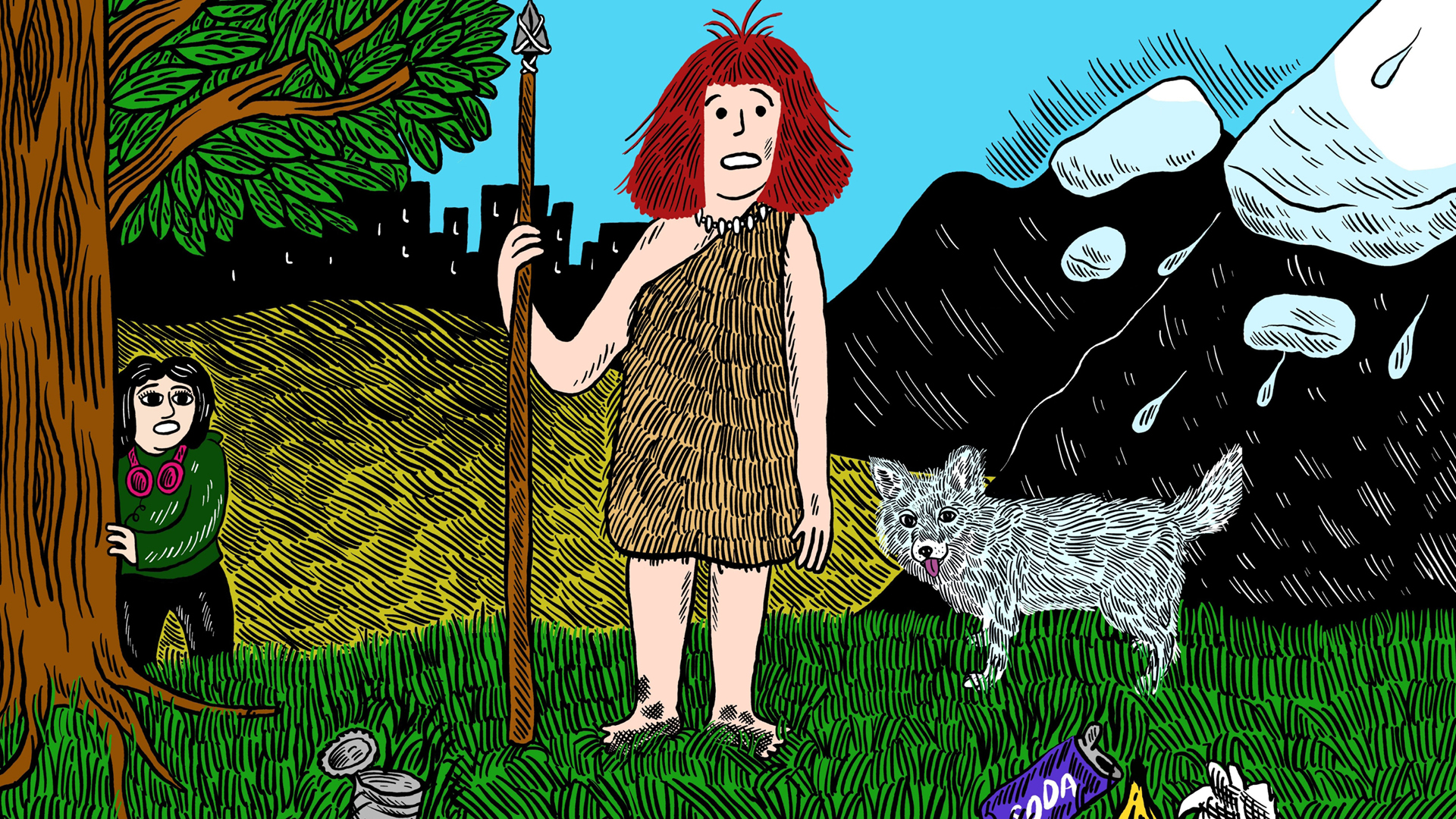 Lørdagsbarn: Steinalderjenta