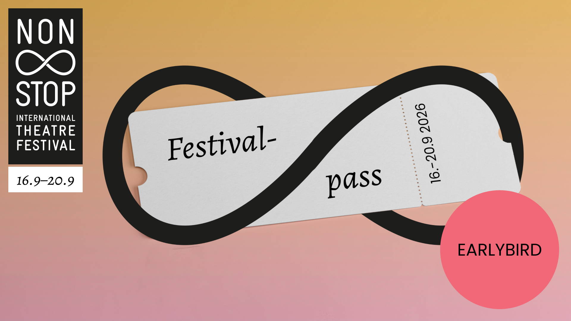 Festivalpass – Nonstop Internasjonale teaterfestival 2026