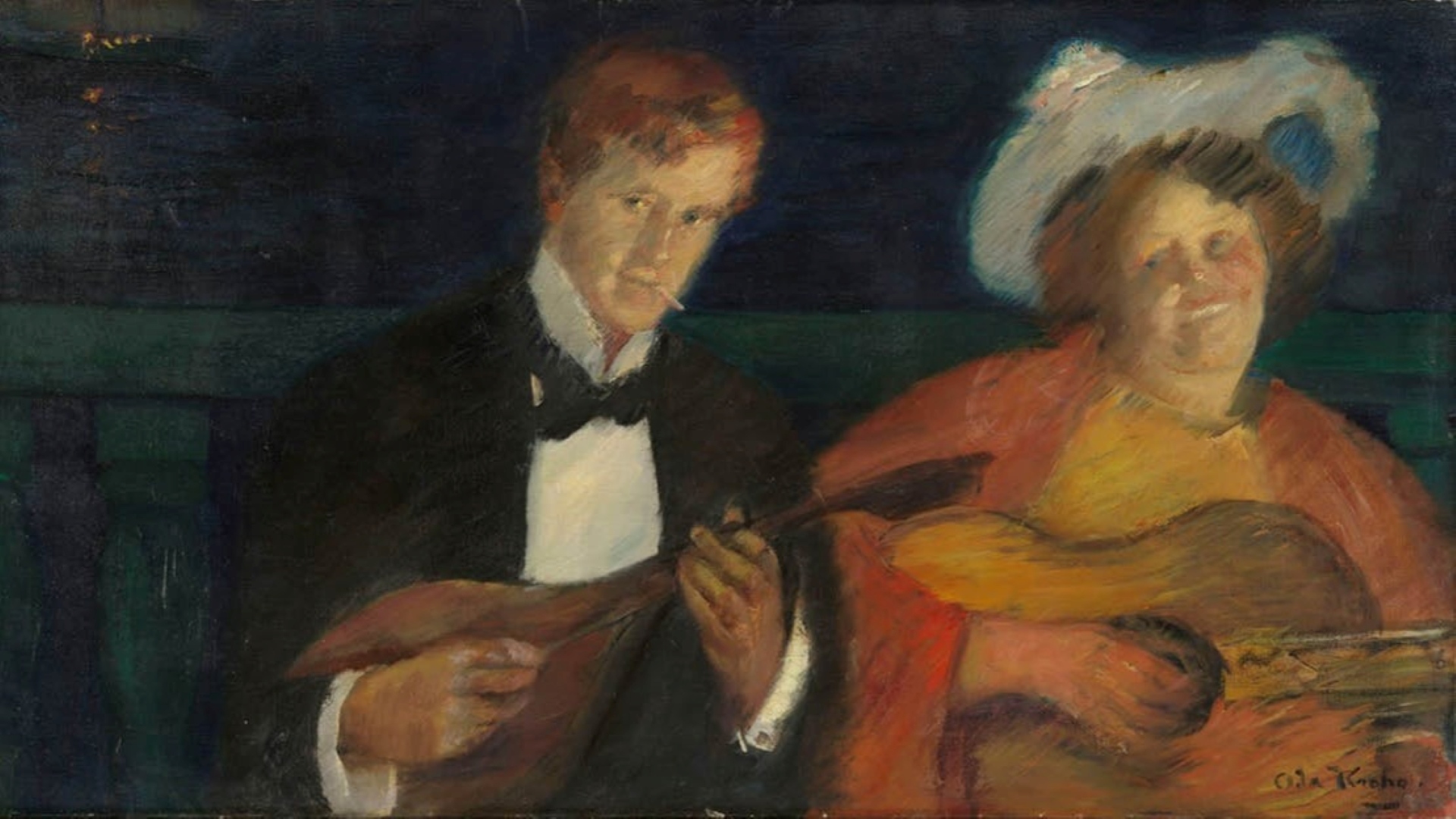 Oda Krogh - en bohemprinsesse?