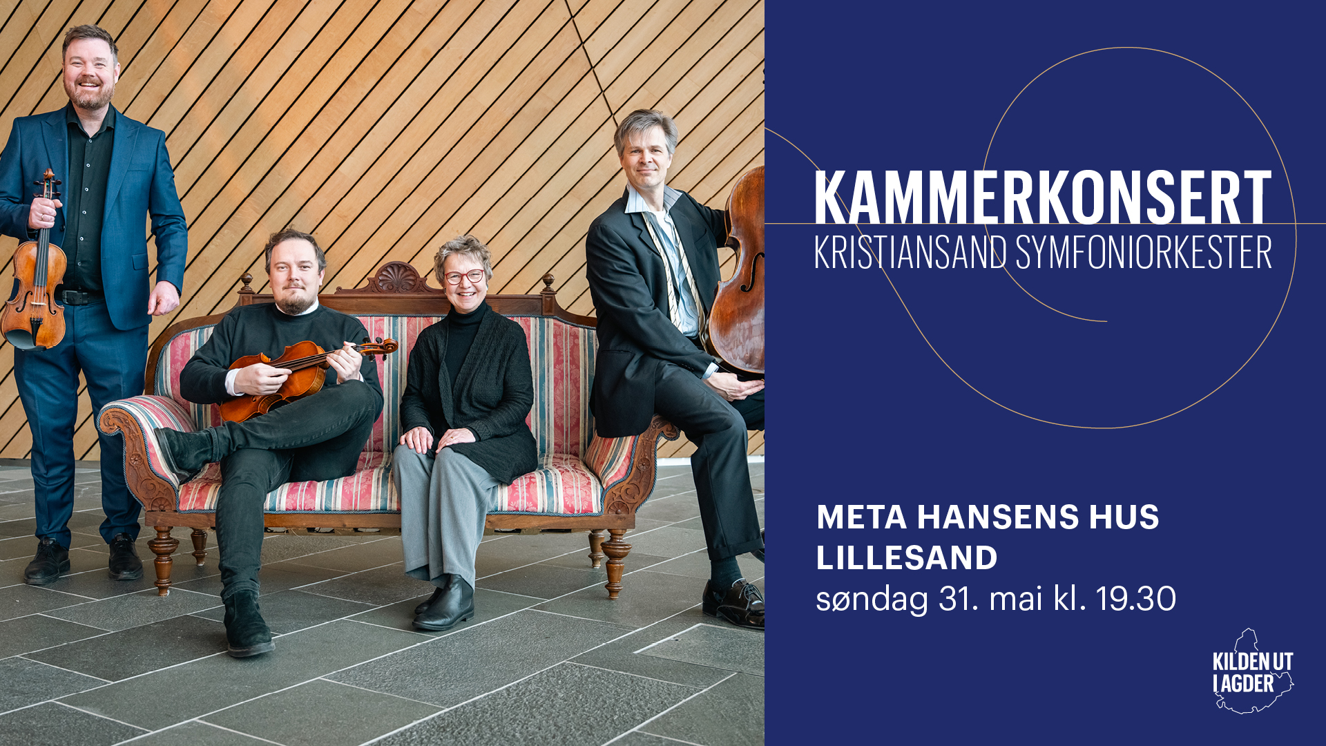 Bilde for arrangement Kammerkonsert: Meta Hansens hus