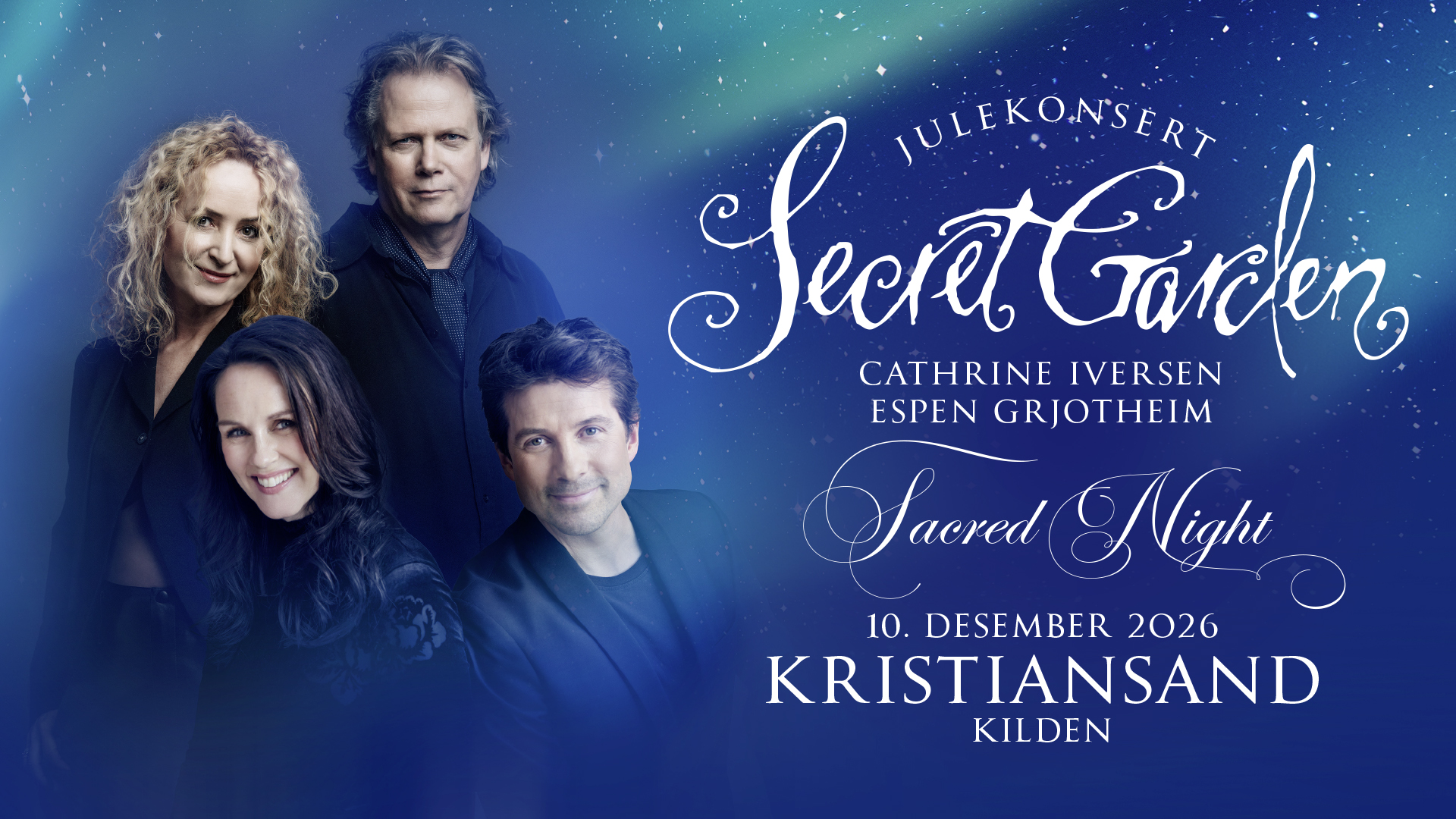 Bilde for arrangement Sacred Night – en unik julekonsert med Secret Garden