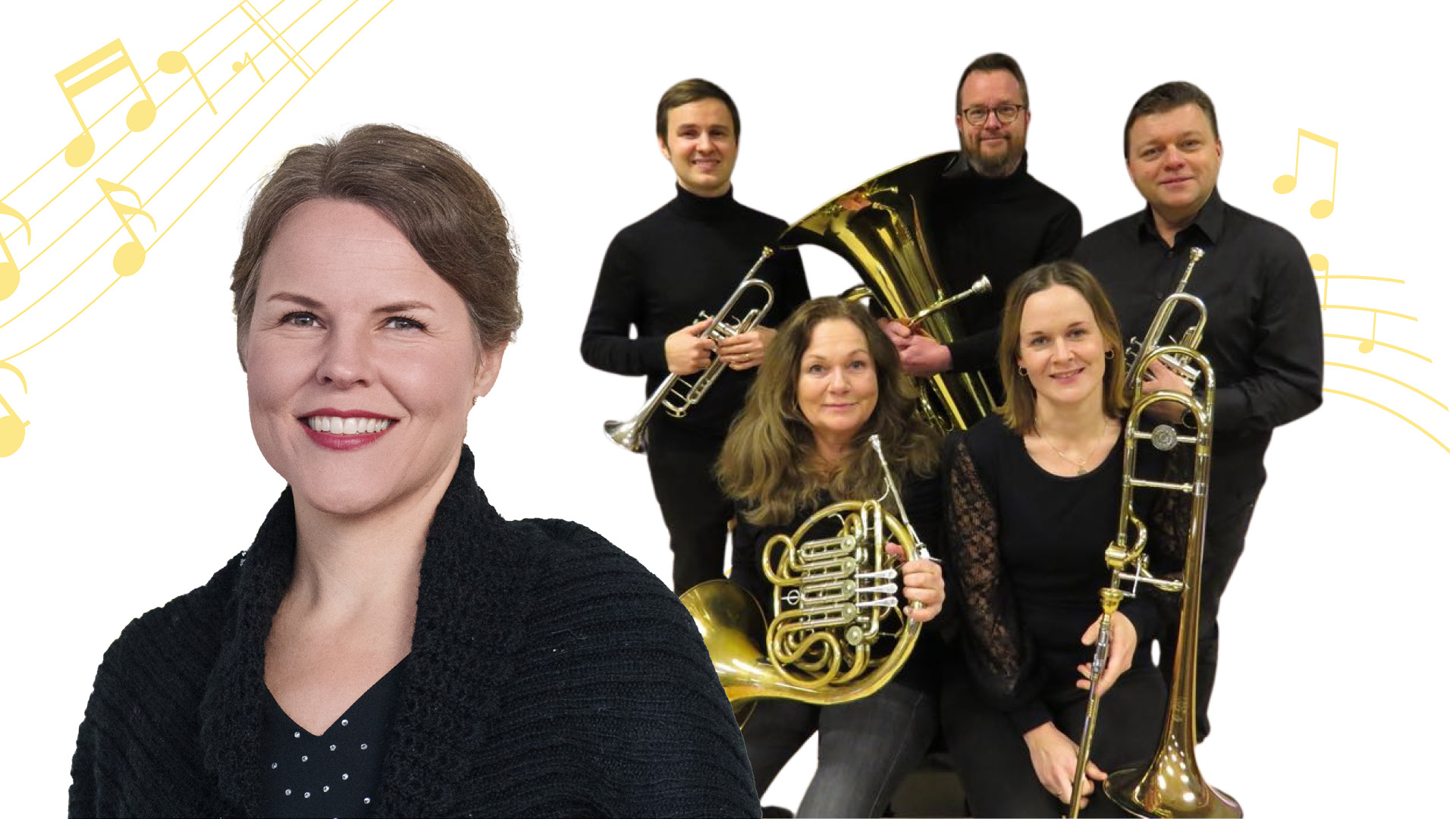 Foajékonsert: Telemark messingkvintett og Kari Lise Høgseth