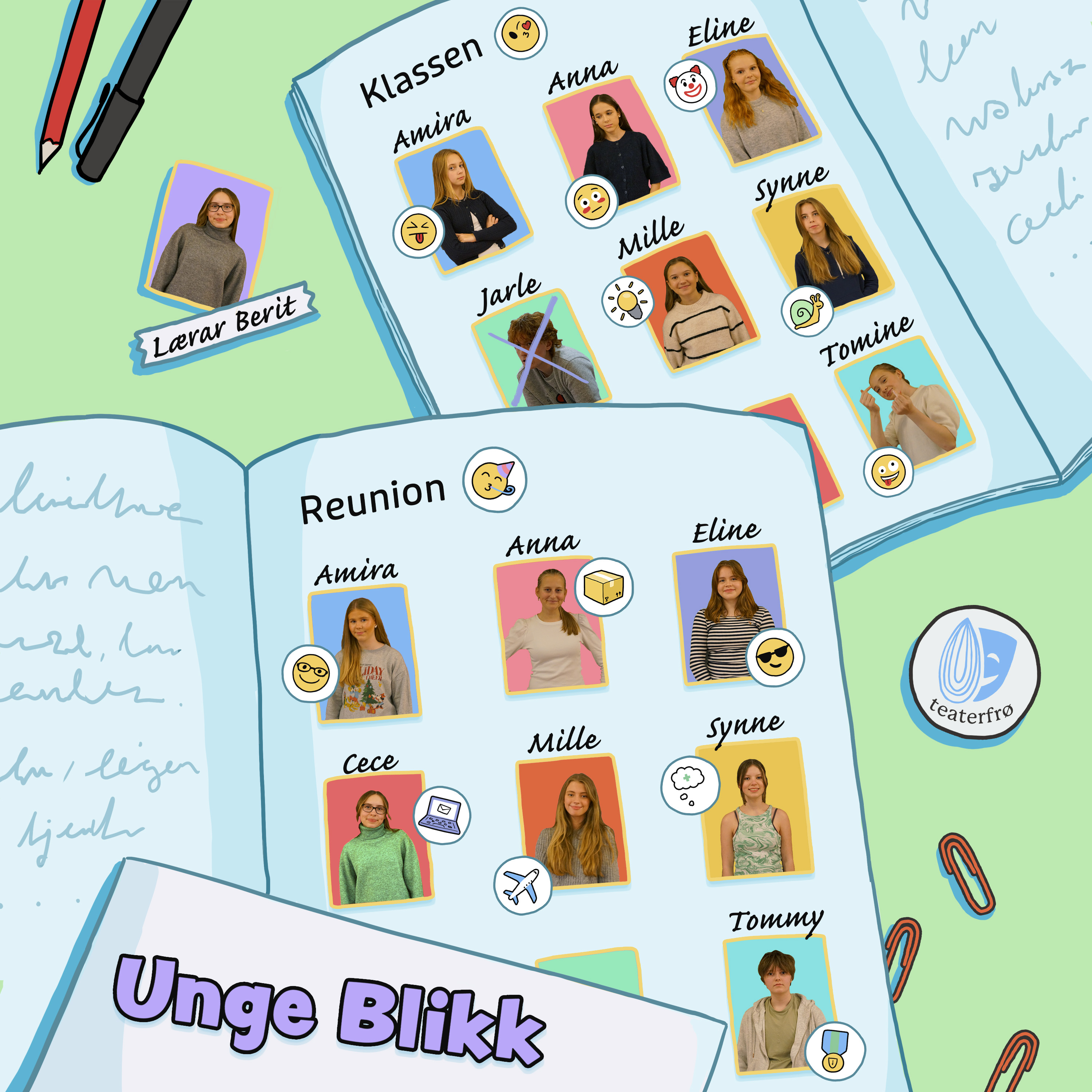 TeaterfrøUNG presenterer: Unge blikk