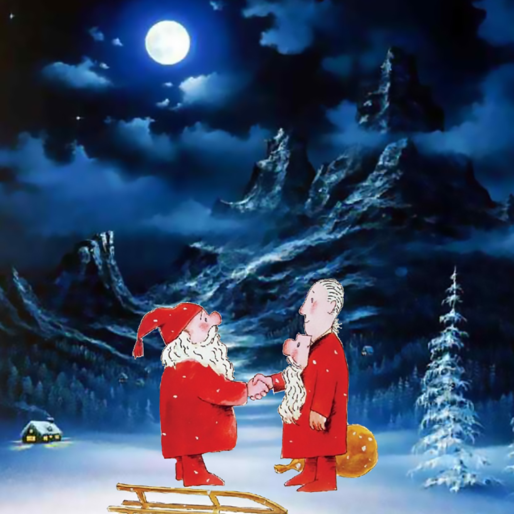 Prøysen, Snekker Andersen og Julenissen