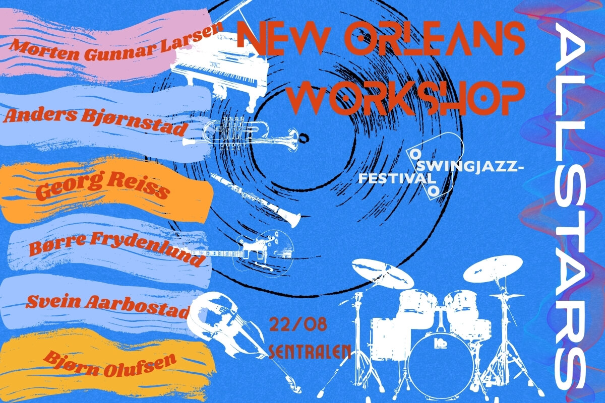 Bilde for arrangement New Orleans Workshop Allstars - Oslo Swing Jazz Festival 2026