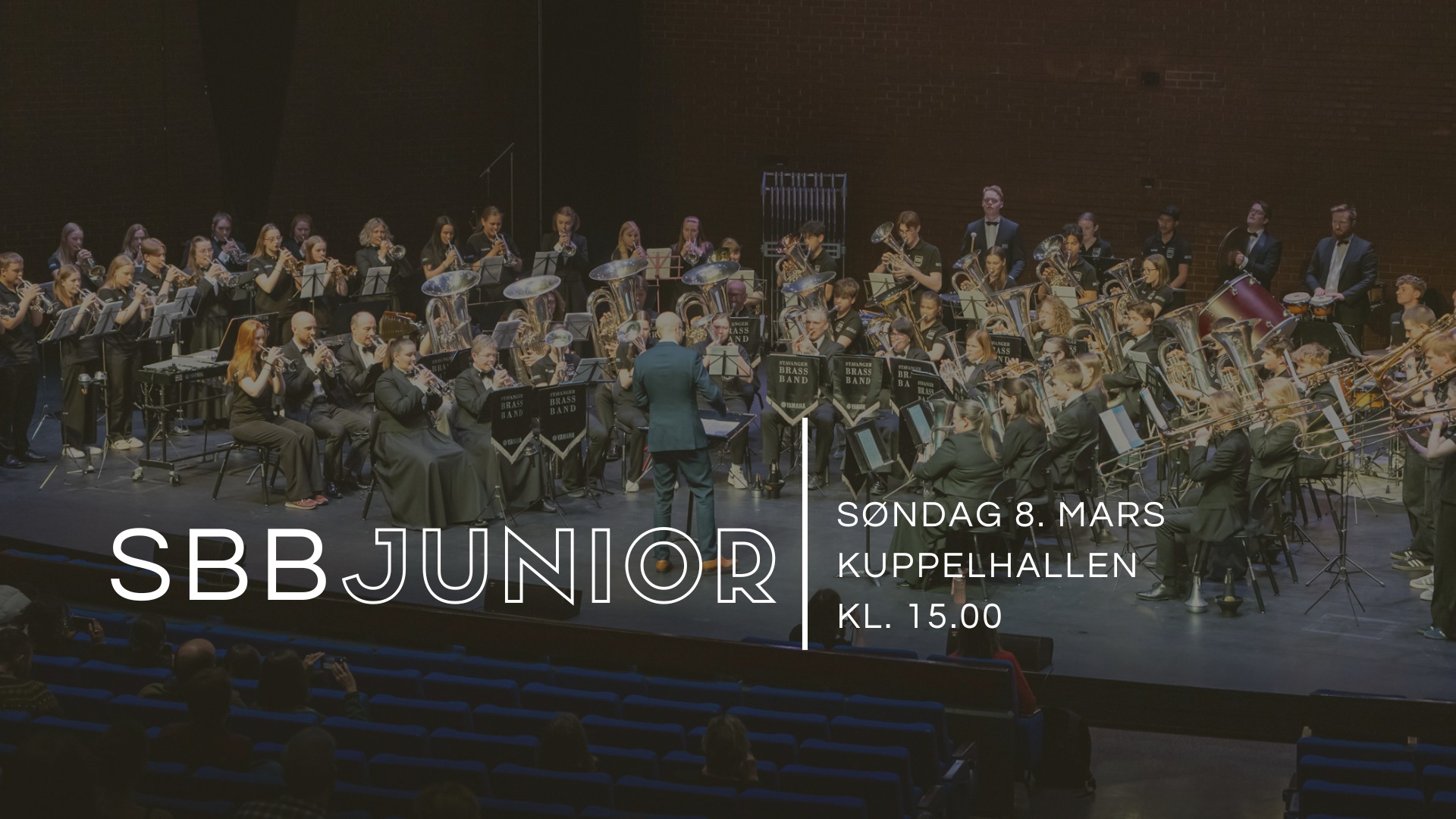 Konsert med SBB Junior og Stavanger Brass Band