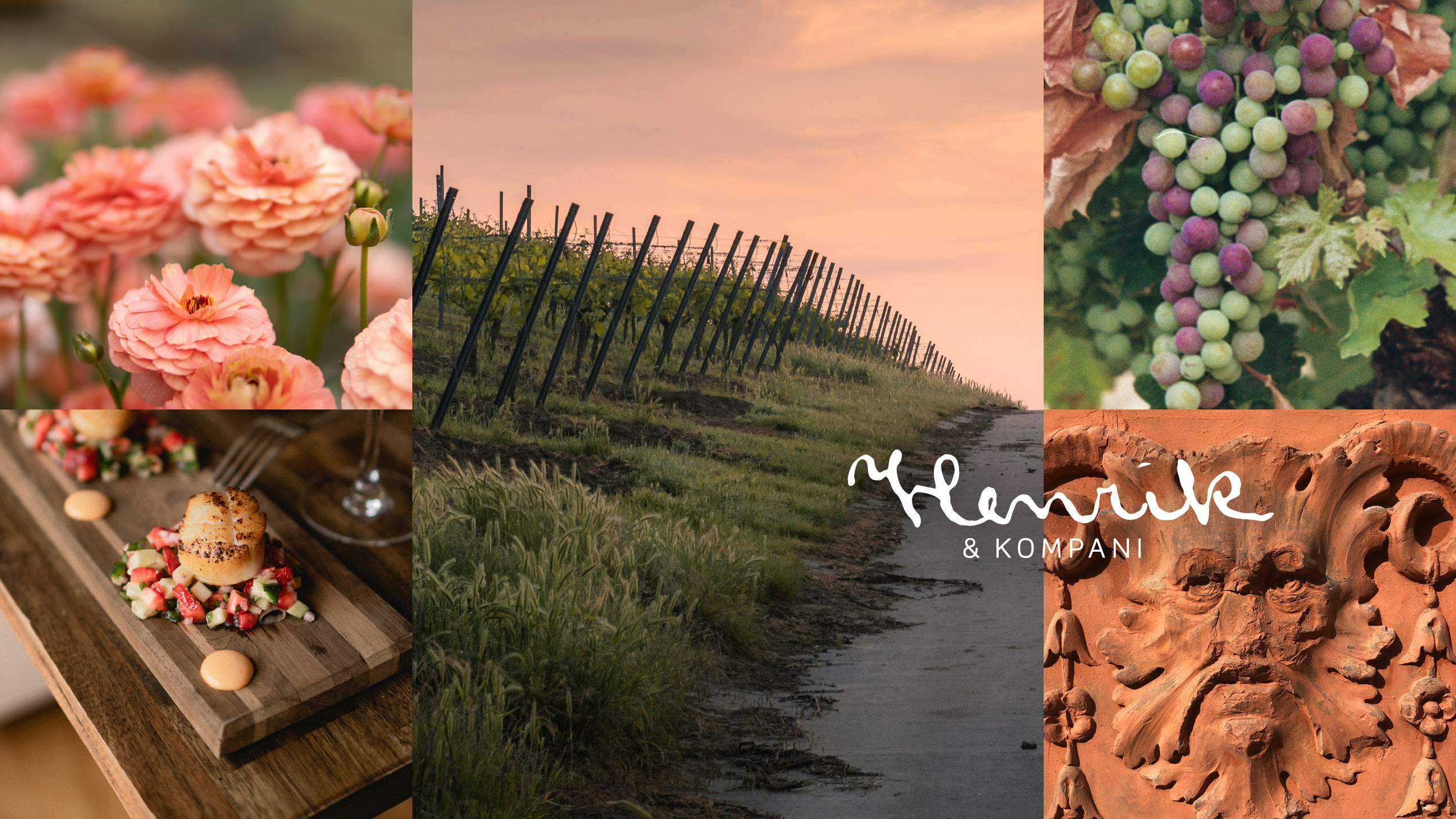 Henrik & Kompani: Småretter og vinsmaking