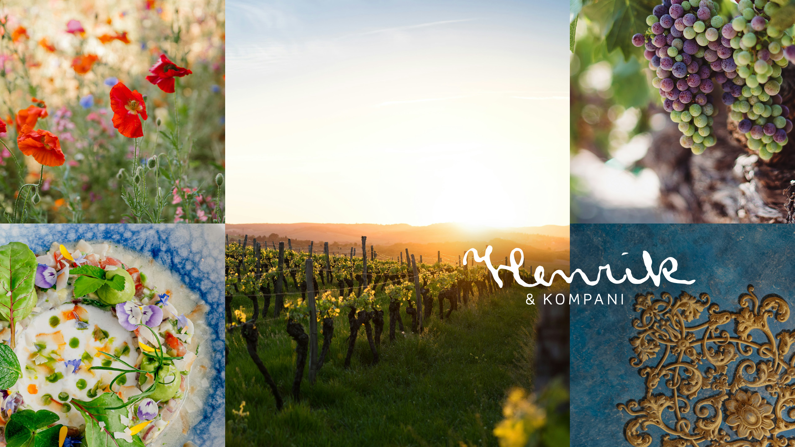 Henrik & Kompani: Sommermeny og vinsmaking