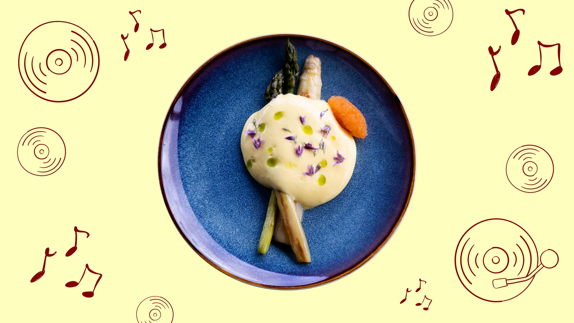 Asparges, vin og vinyl