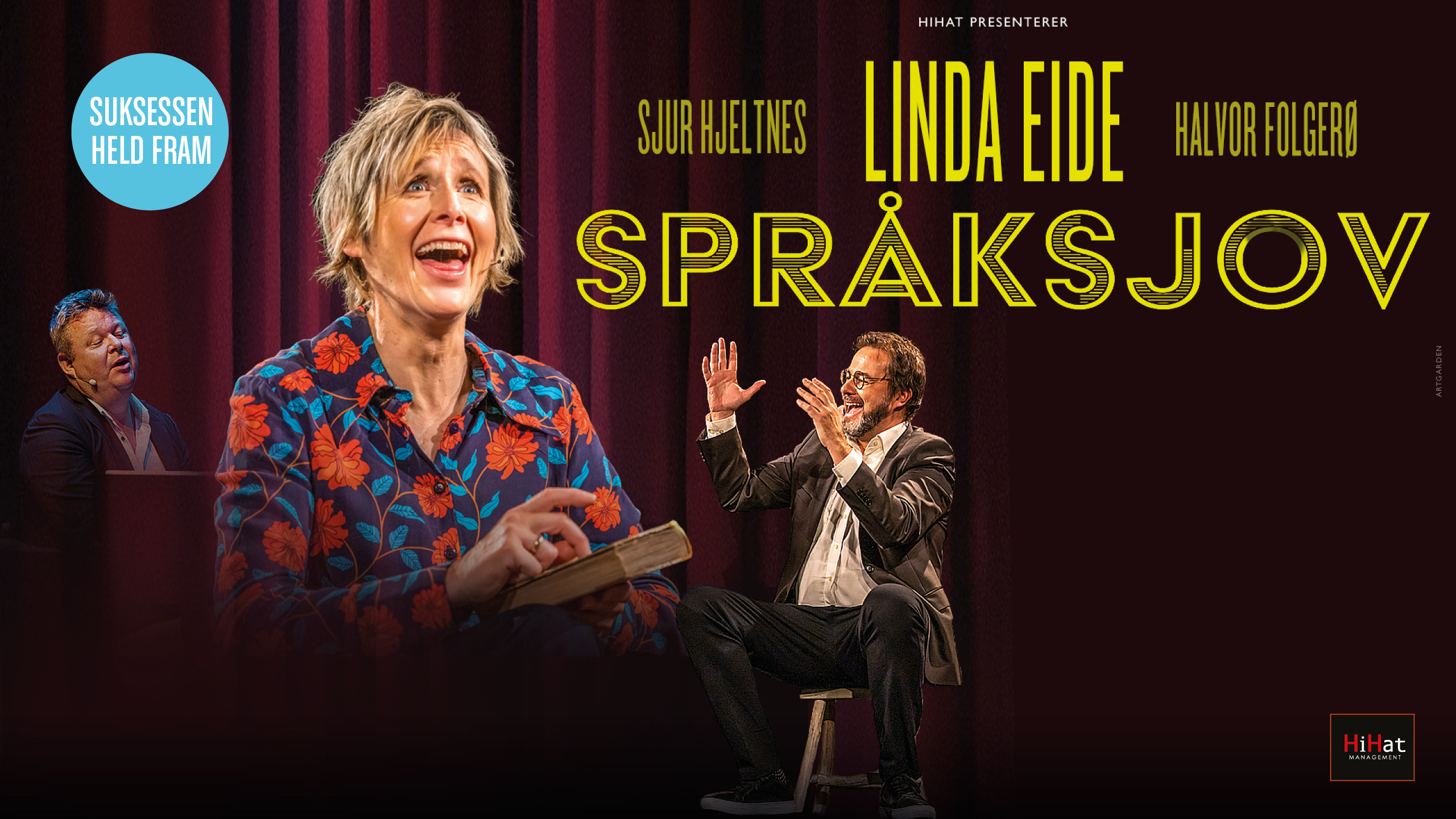 Bilde for arrangement Linda Eide – språksjov