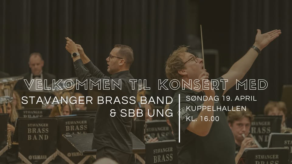 Konsert med Stavanger Brass Band og SBB Ung