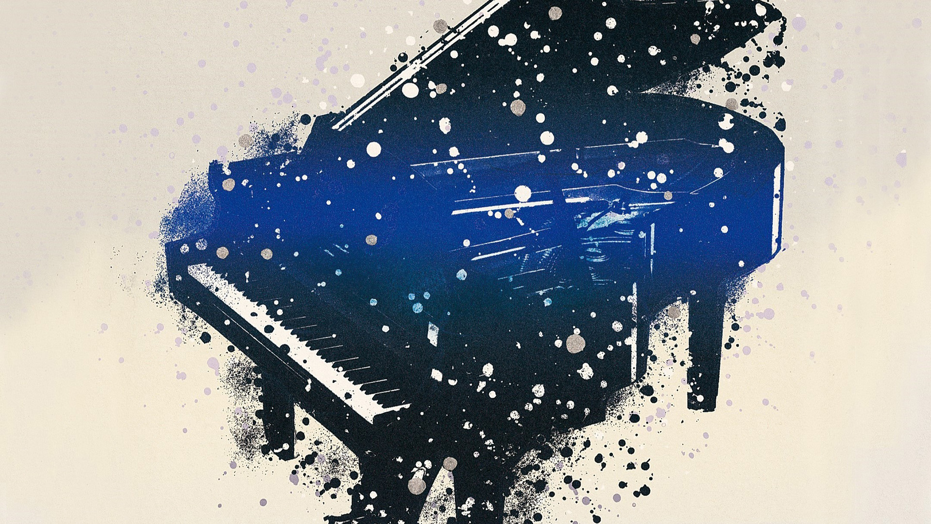 Snowing on my piano