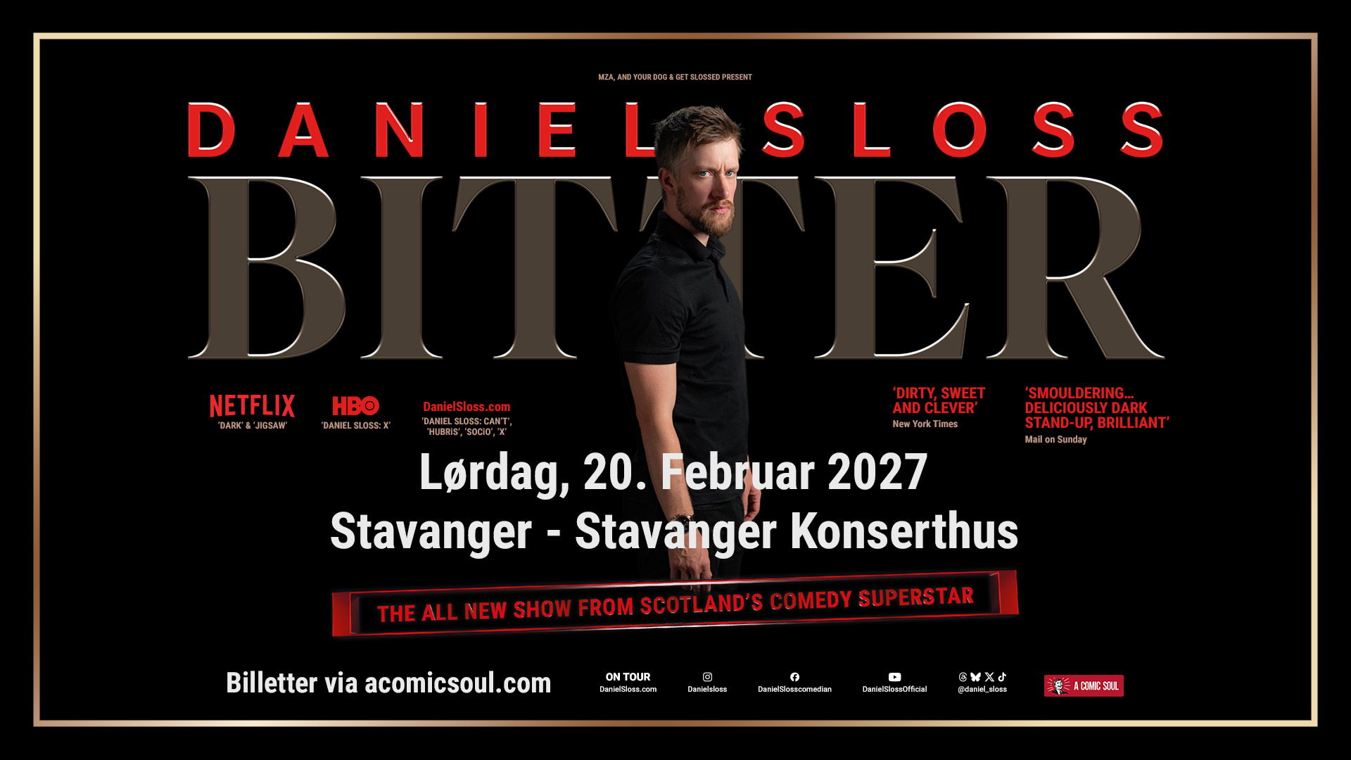 Daniel Sloss: Bitter