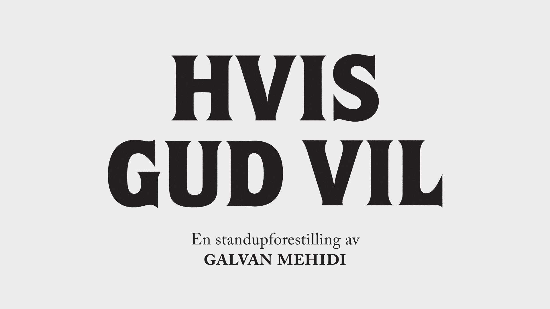 Hvis Gud vil