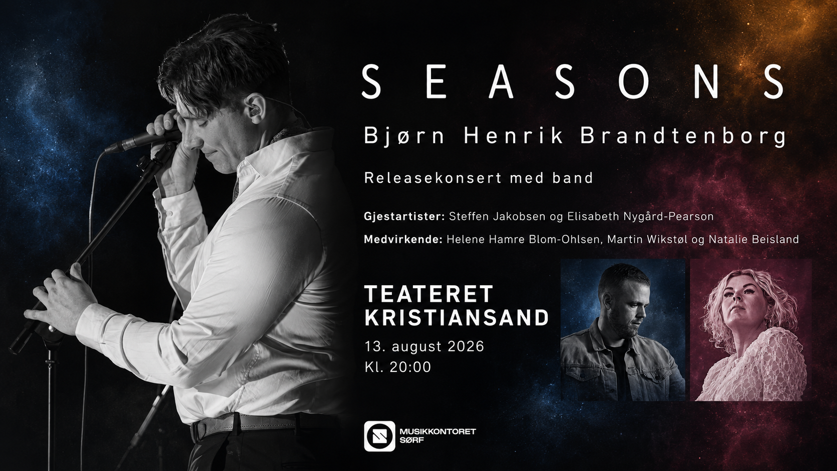 Bilde for arrangement Seasons Live – releasekonsert med Bjørn Henrik Brandtenborg