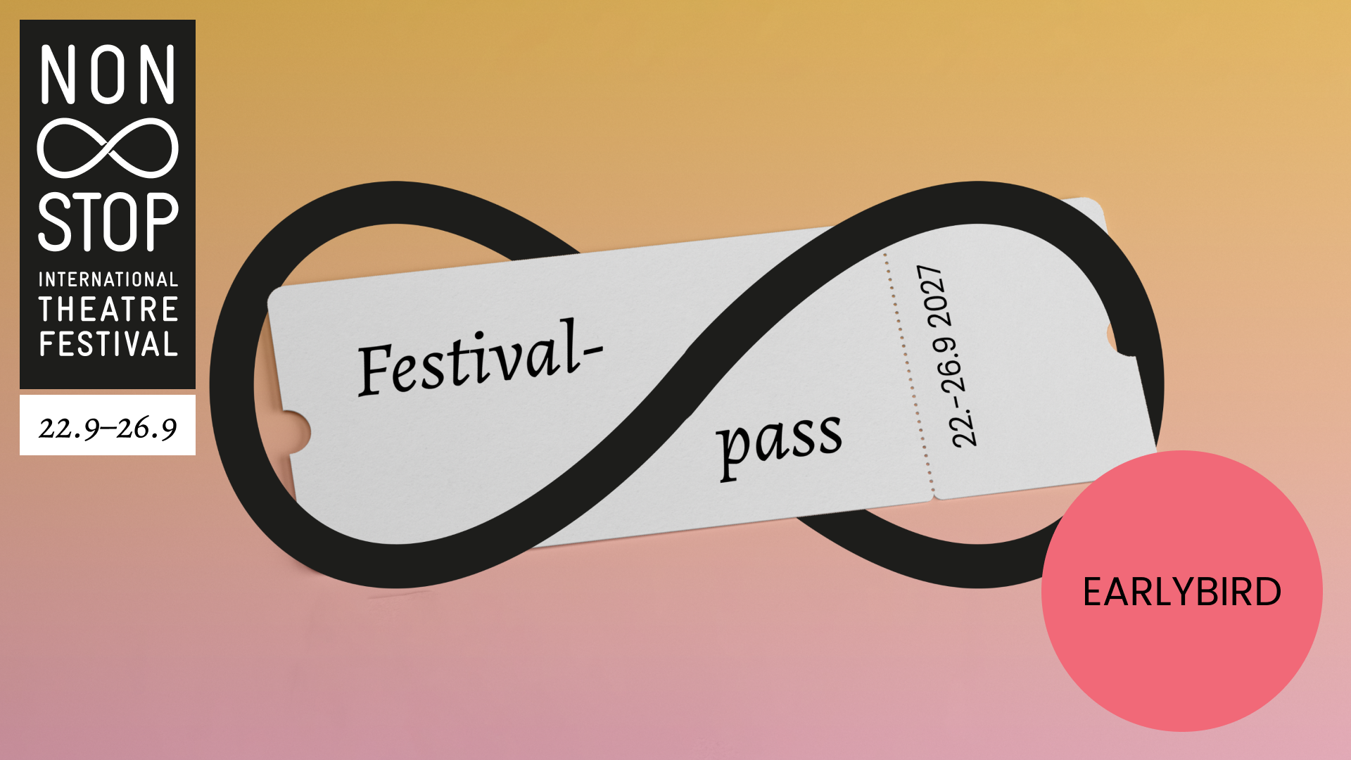 Festivalpass – Nonstop Internasjonale teaterfestival 2027