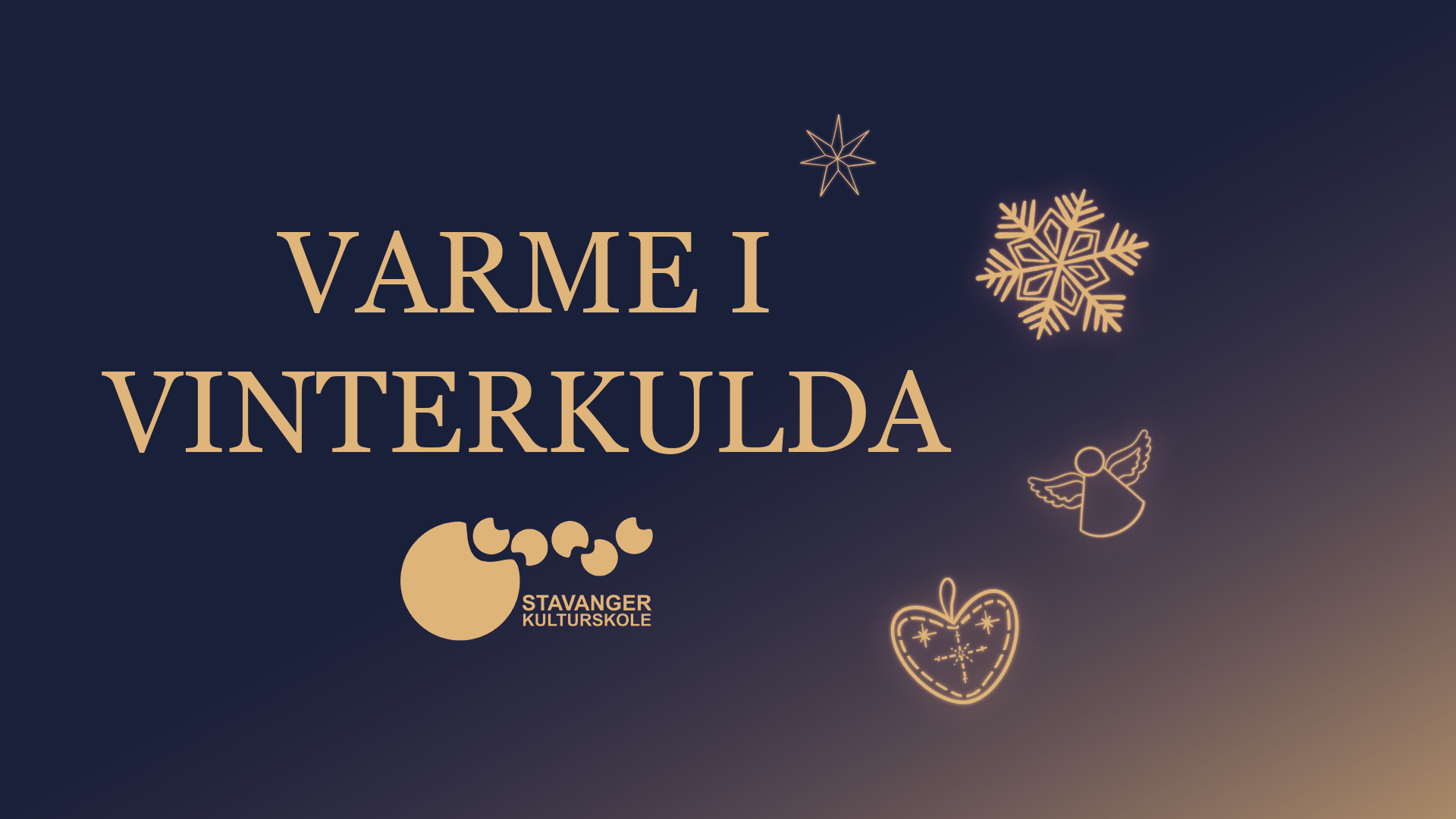 Stavanger kulturskoles juleforestilling 2026 – Varme i Vinterkulda