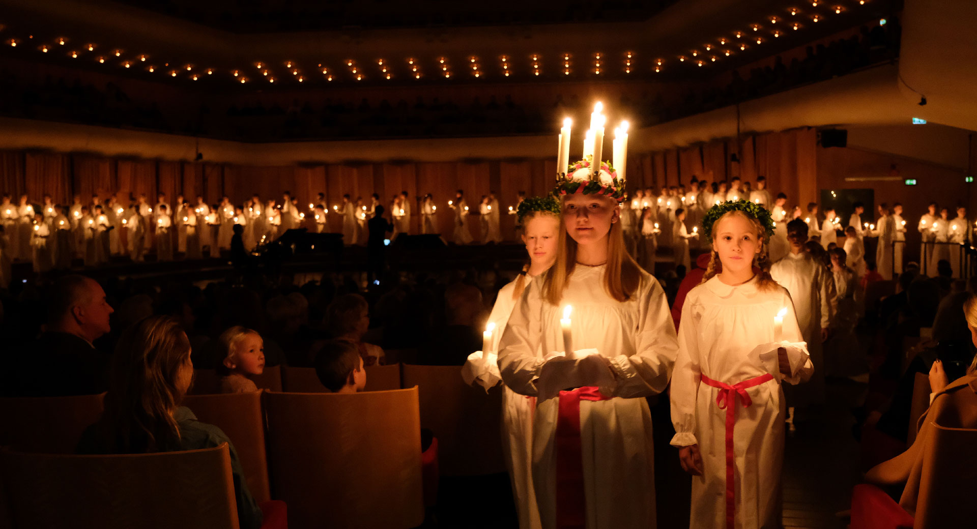 Lucia med Nacka Musikklasser