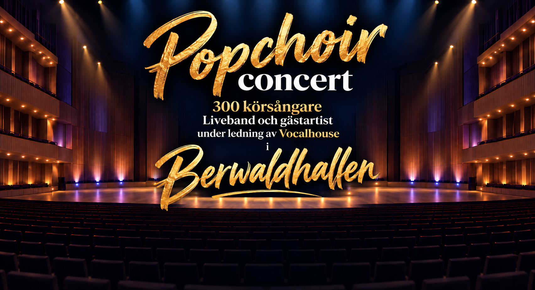Pop Choir Concert 2026 - med Vocal House