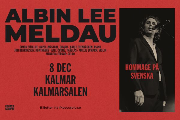 Omslagsbild FKP Scorpio presenterar Albin Lee Meldau Hommage på svenska