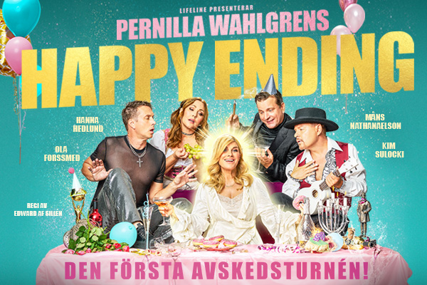 Omslagsbild Pernilla Wahlgrens Happy Ending
