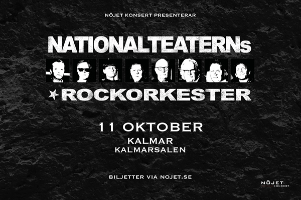 Omslagsbild Nationalteaterns Rockorkester