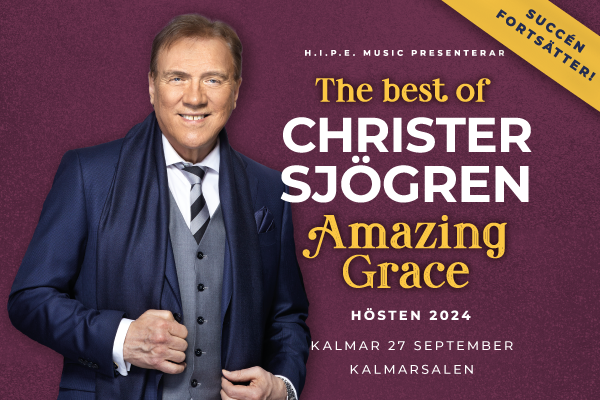 Omslagsbild The best of CHRISTER SJÖGREN – Amazing Grace