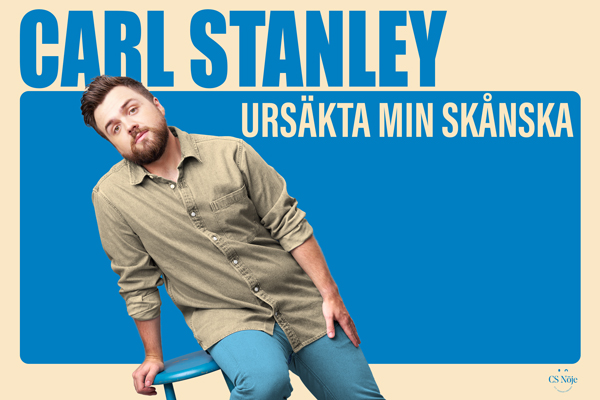 Omslagsbild CARL STANLEY ”URSÄKTA MIN SKÅNSKA”