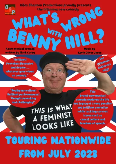 Image representing What's wrong with Benny Hill - A musical comedy about his life and legacy from The Astor Theatre