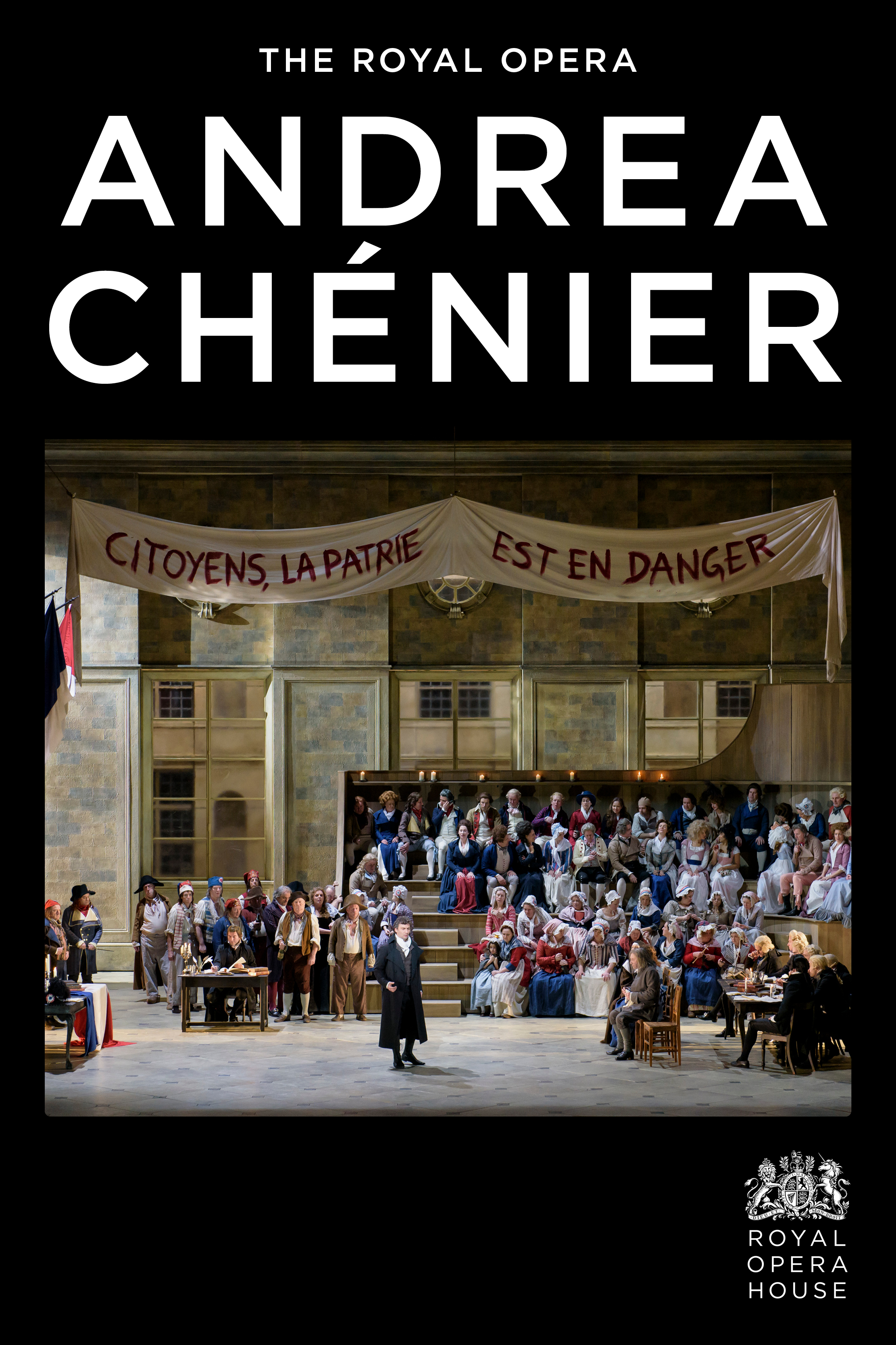 Image representing The Royal Opera House Live presents Andrea Chenier - Giordano's epic historical drama from The Astor Theatre