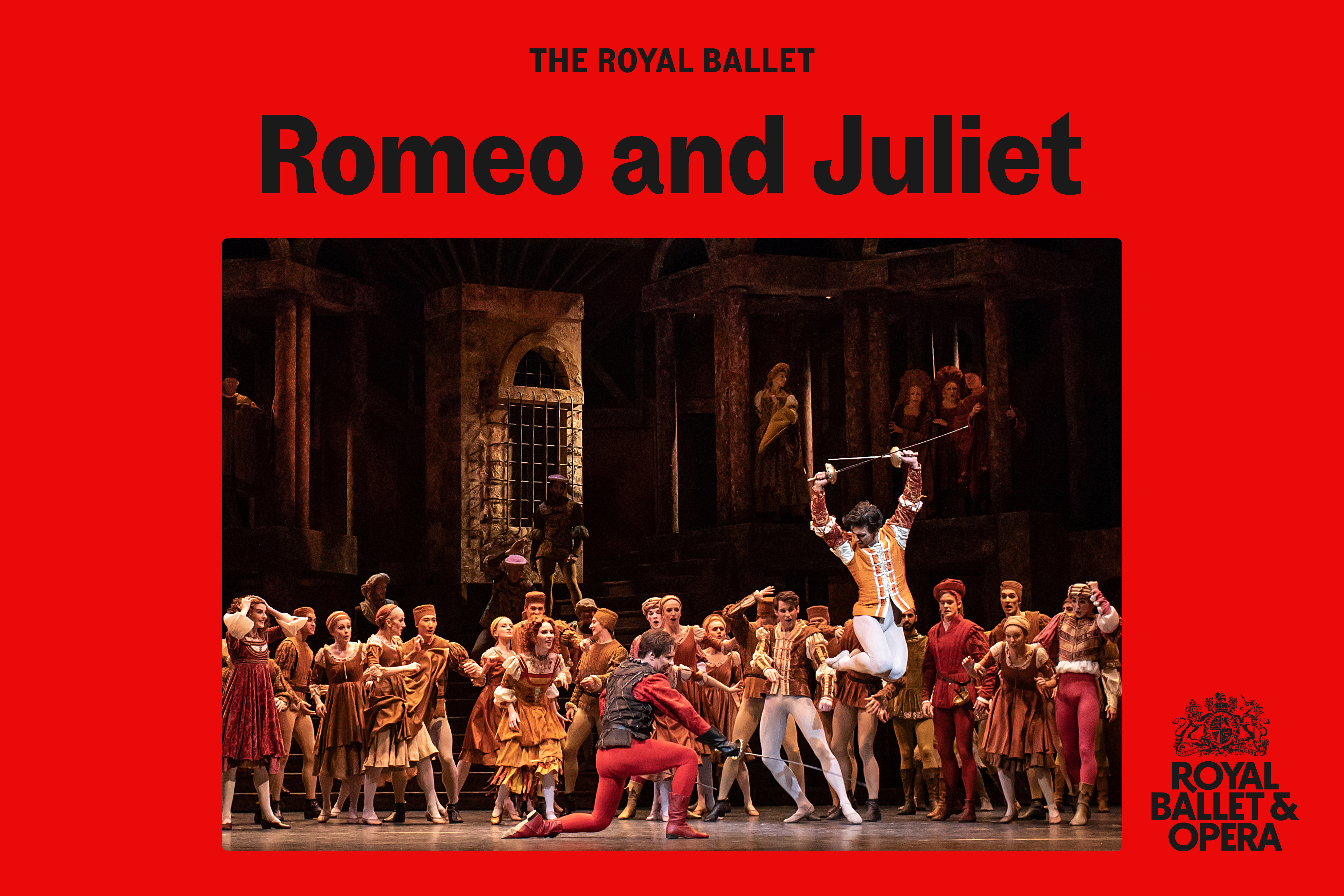 Image representing The Royal Ballet & Opera House Live presents Romeo & Juliet - A live screening of Prokofiev's love story choreographed by Kenneth MacMillan from The Astor Theatre