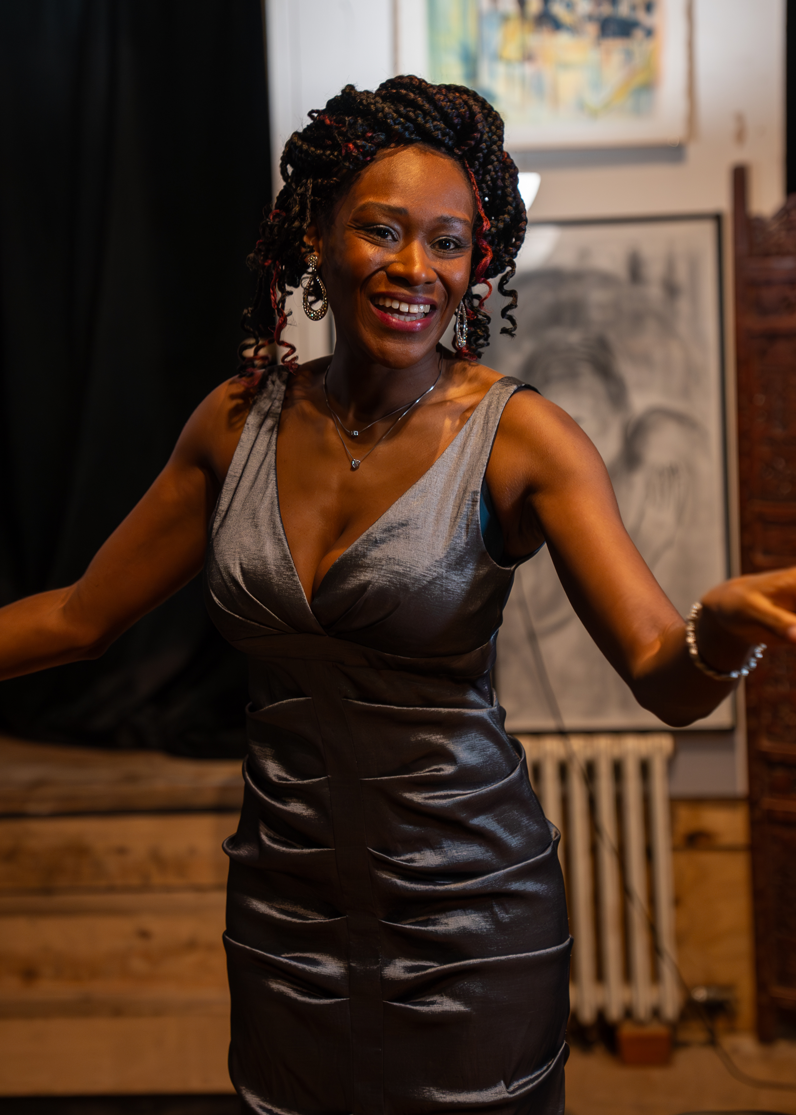 Image representing Counterpoise - A Night with Joséphine - Cassiopeia Berkeley-Agyepong writer/performer Yshani Perinpanayagam composer/arranger from The Astor Theatre