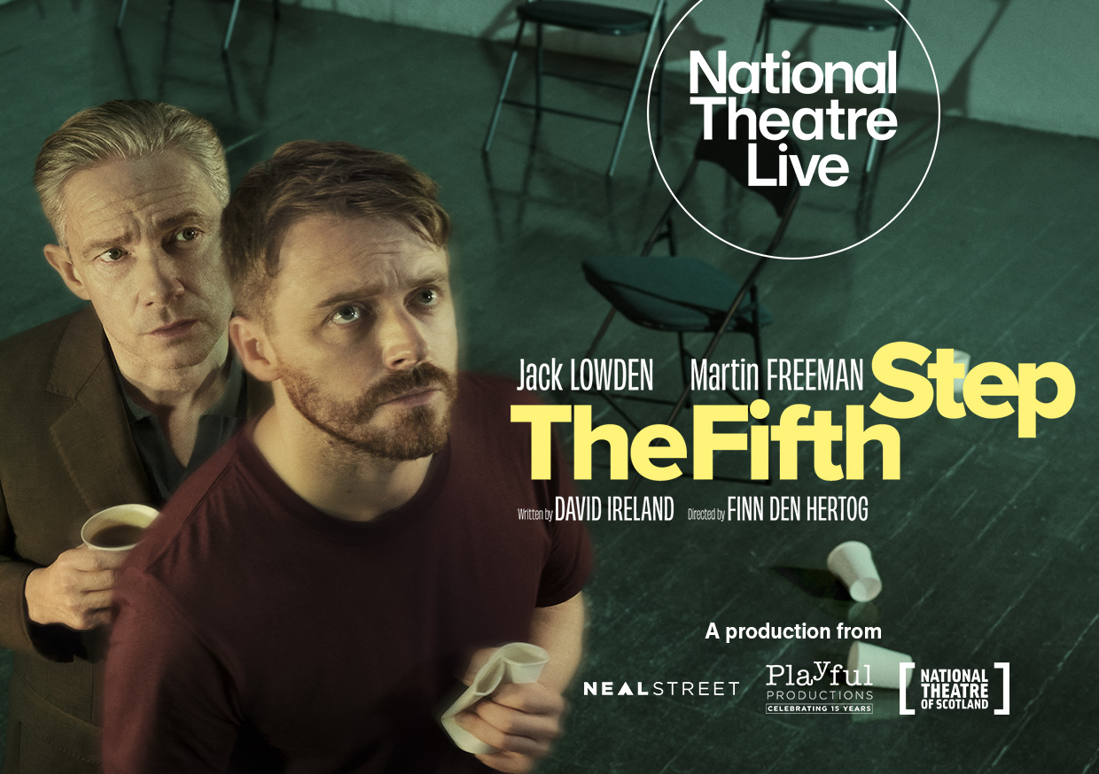 Image representing NT Live The Fifth Step - A play by David Ireland starring Slow Horses award winner Jack Lowden from The Astor Theatre