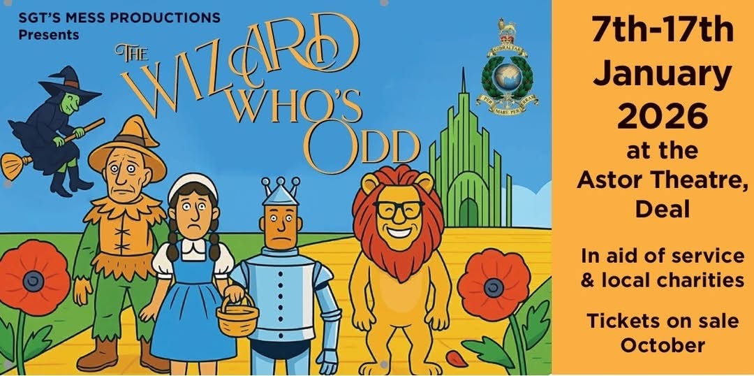 Image representing Sgts Mess Productions Present The Wizard Who's Odd - An adult amateur pantomime from The Astor Theatre