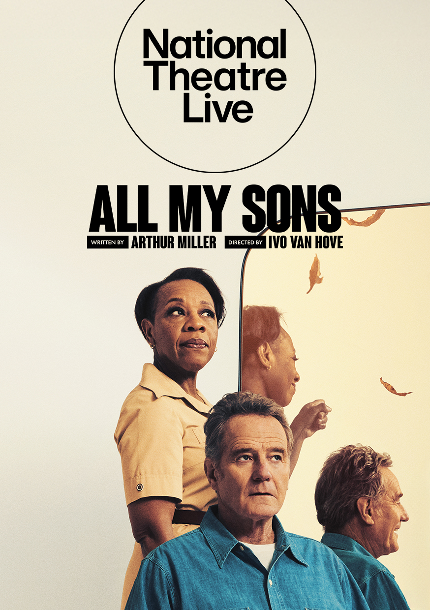 Image representing NT Live presents All My Sons - Bryan Cranston and Marianne Jean-Baptiste star in this innovative production of Arthur Miller's classic play from The Astor Theatre
